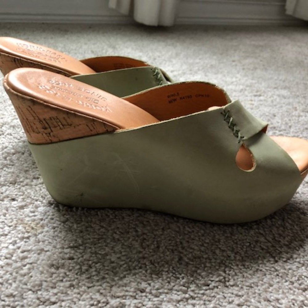 Kork-Ease leather wedge - Picture 5 of 7